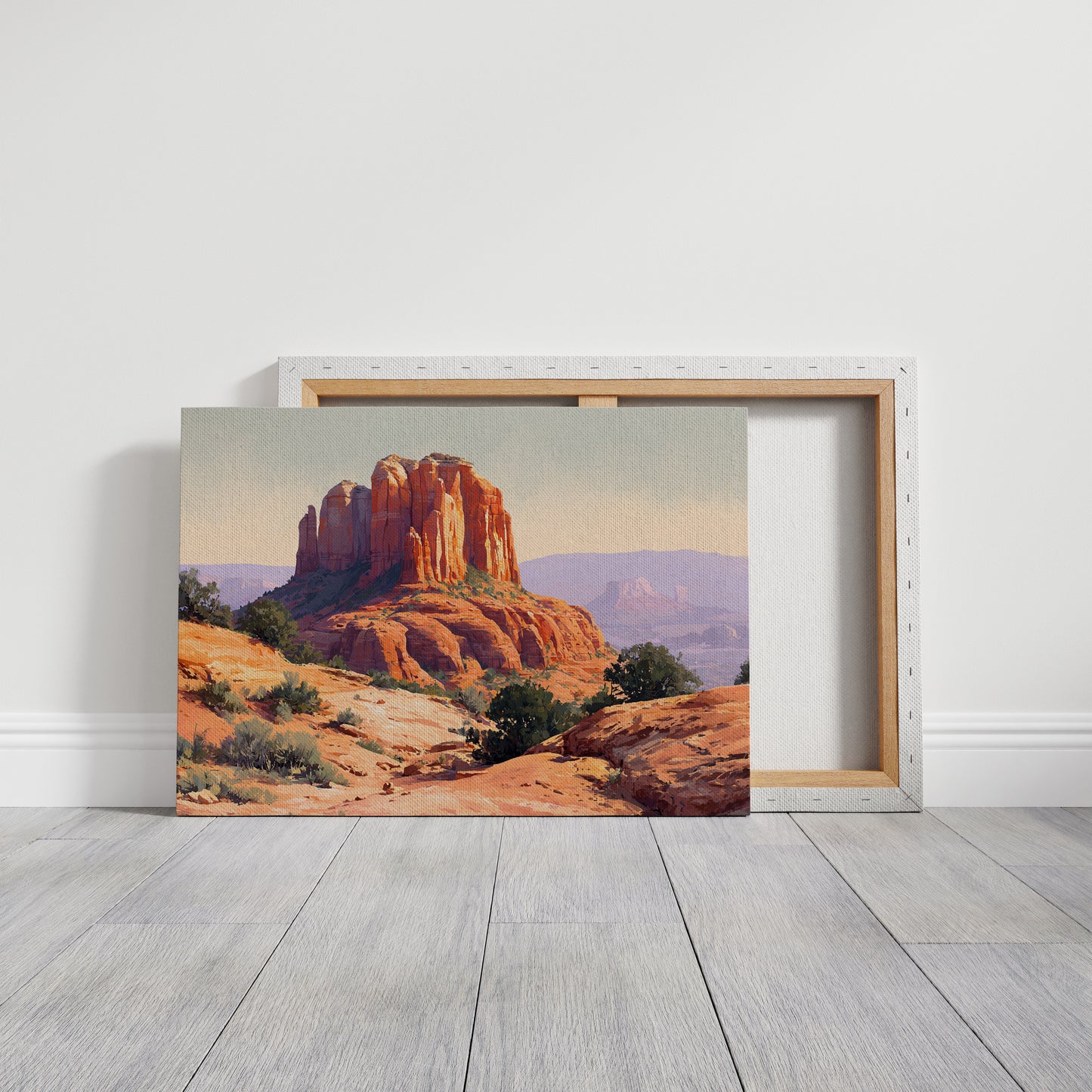 Sandstone Giants Guard Desert Dawn