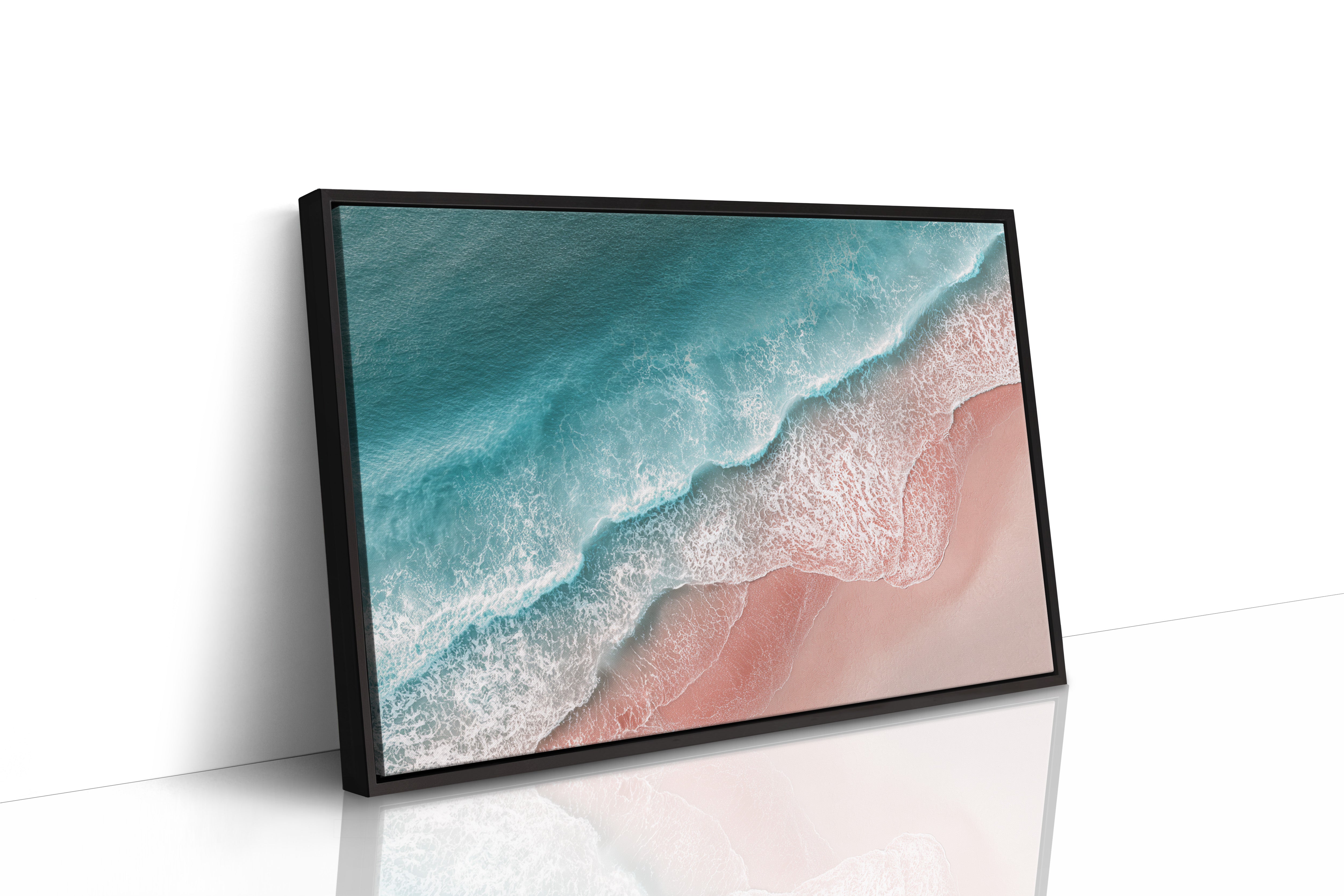 Tides Crafting Their Own Canvas