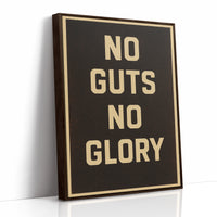 No Guts No Glory Vintage Poster