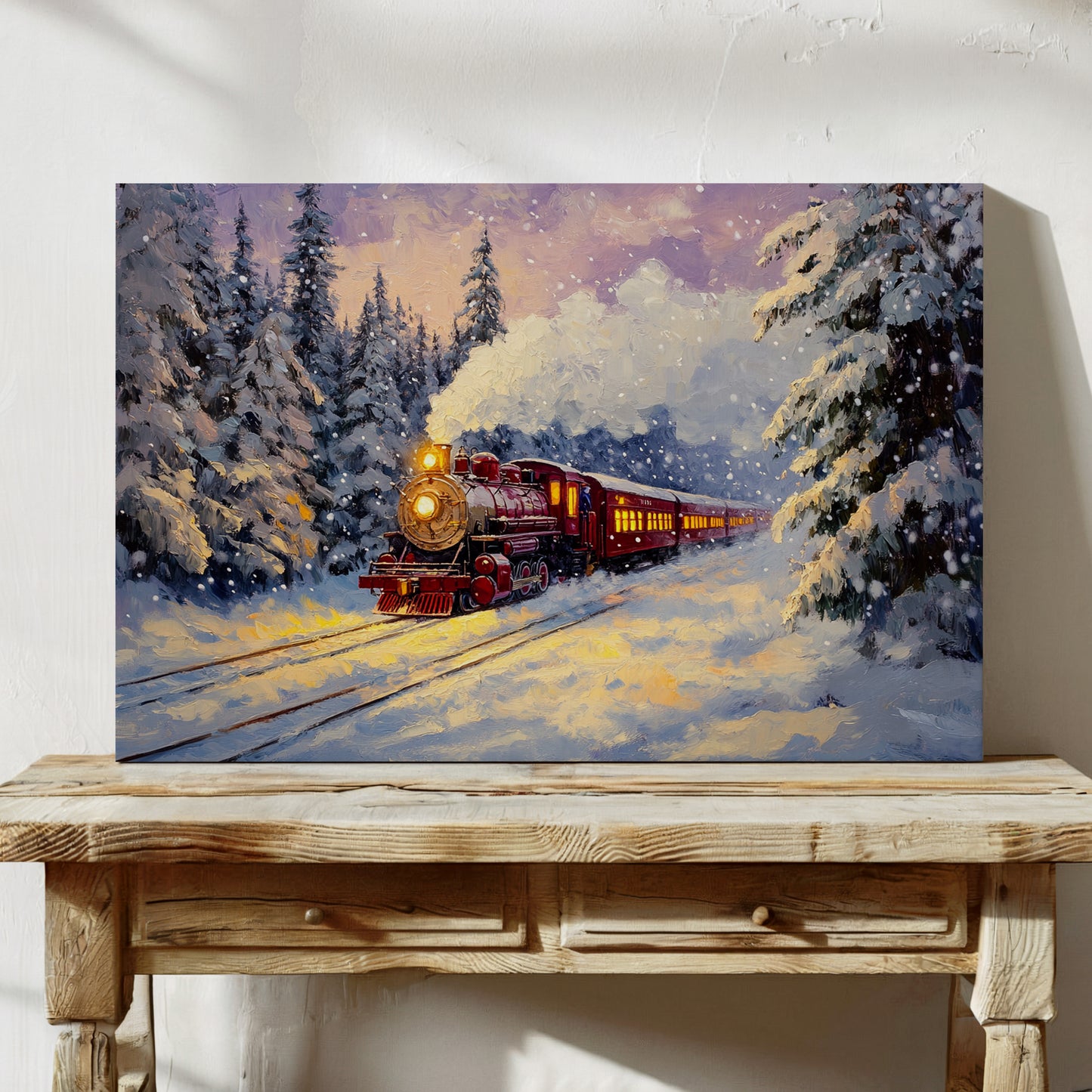 Winter Rails Carry Mountain Dreams