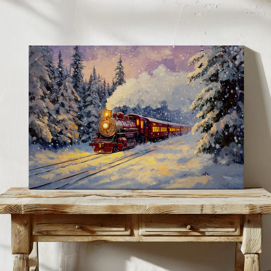 Winter Rails Carry Mountain Dreams