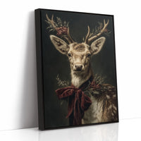 Noble Stag Brings Winter's Grace