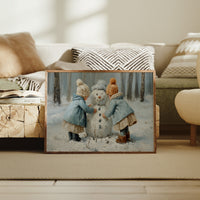 Winter Friends Share Secret Snow Tales