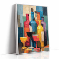 Bottles in Bold Color