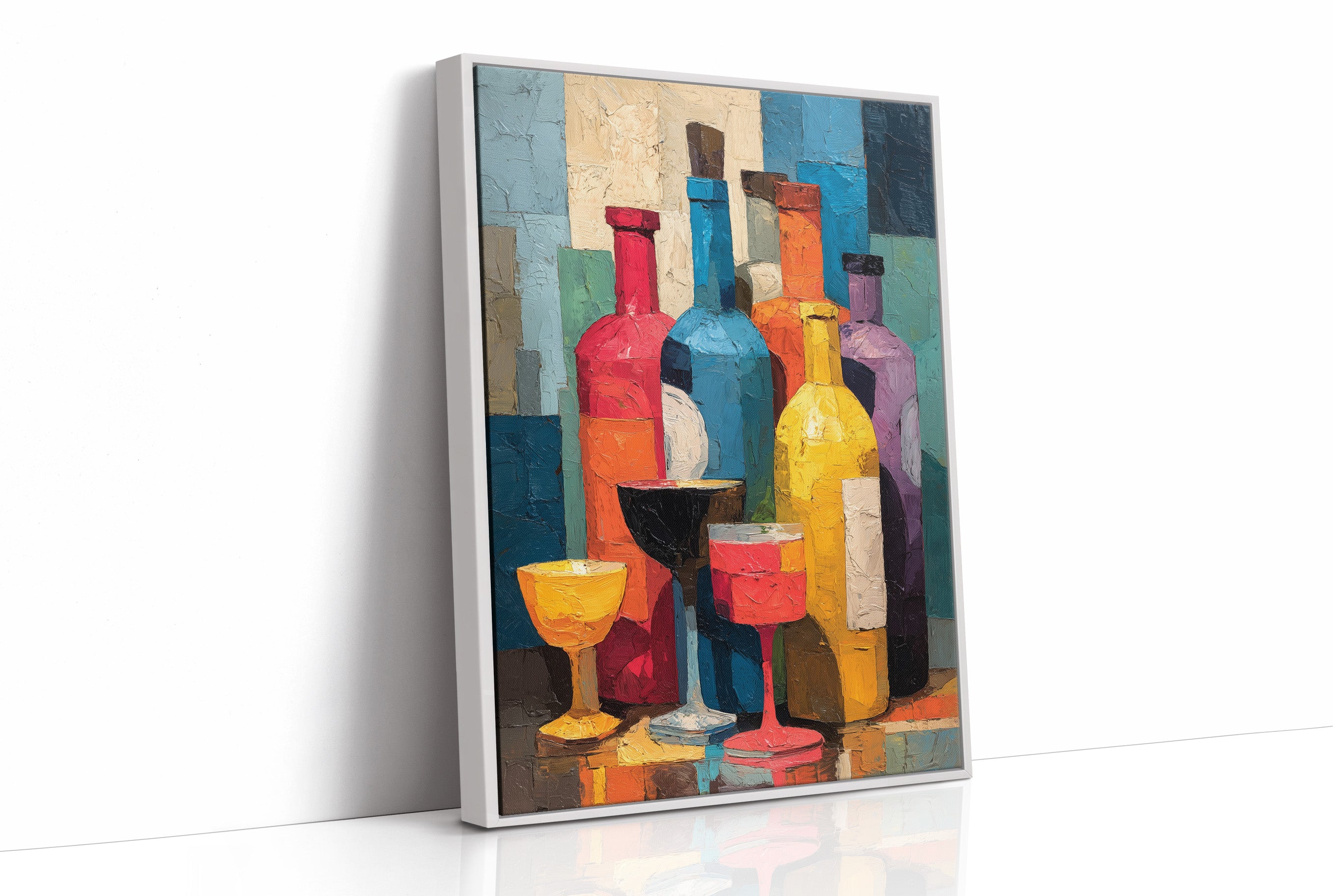 Bottles in Bold Color