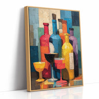 Bottles in Bold Color