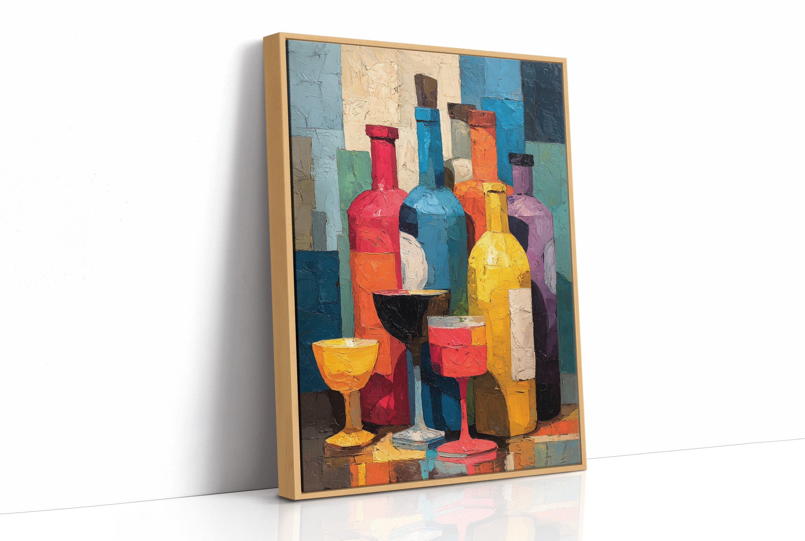 Bottles in Bold Color