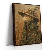 Autumn Sage Wears Fallen Leaves