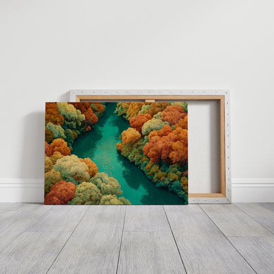 Autumn Rivers Paint The Morning