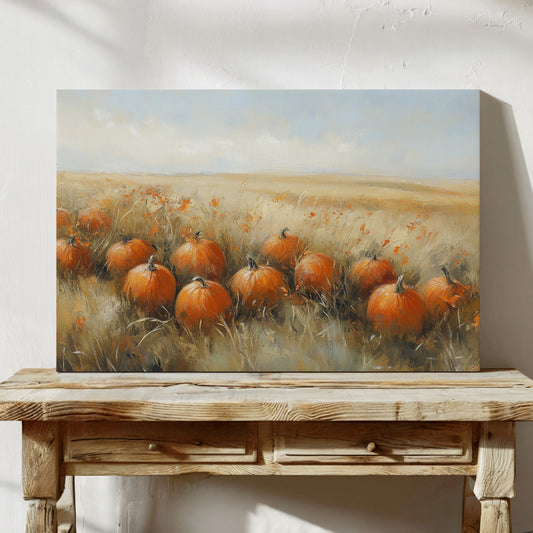 Autumn's Treasures Rest In Golden Fields