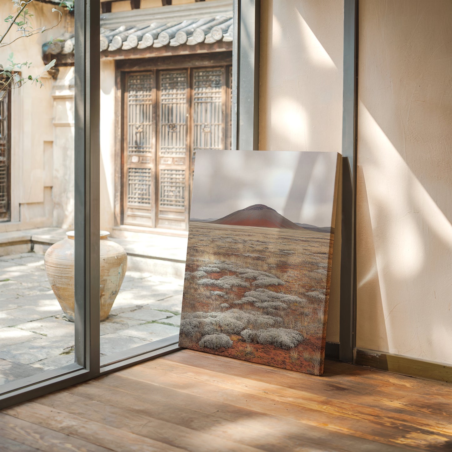 Red Mountain Meets Silver Sage