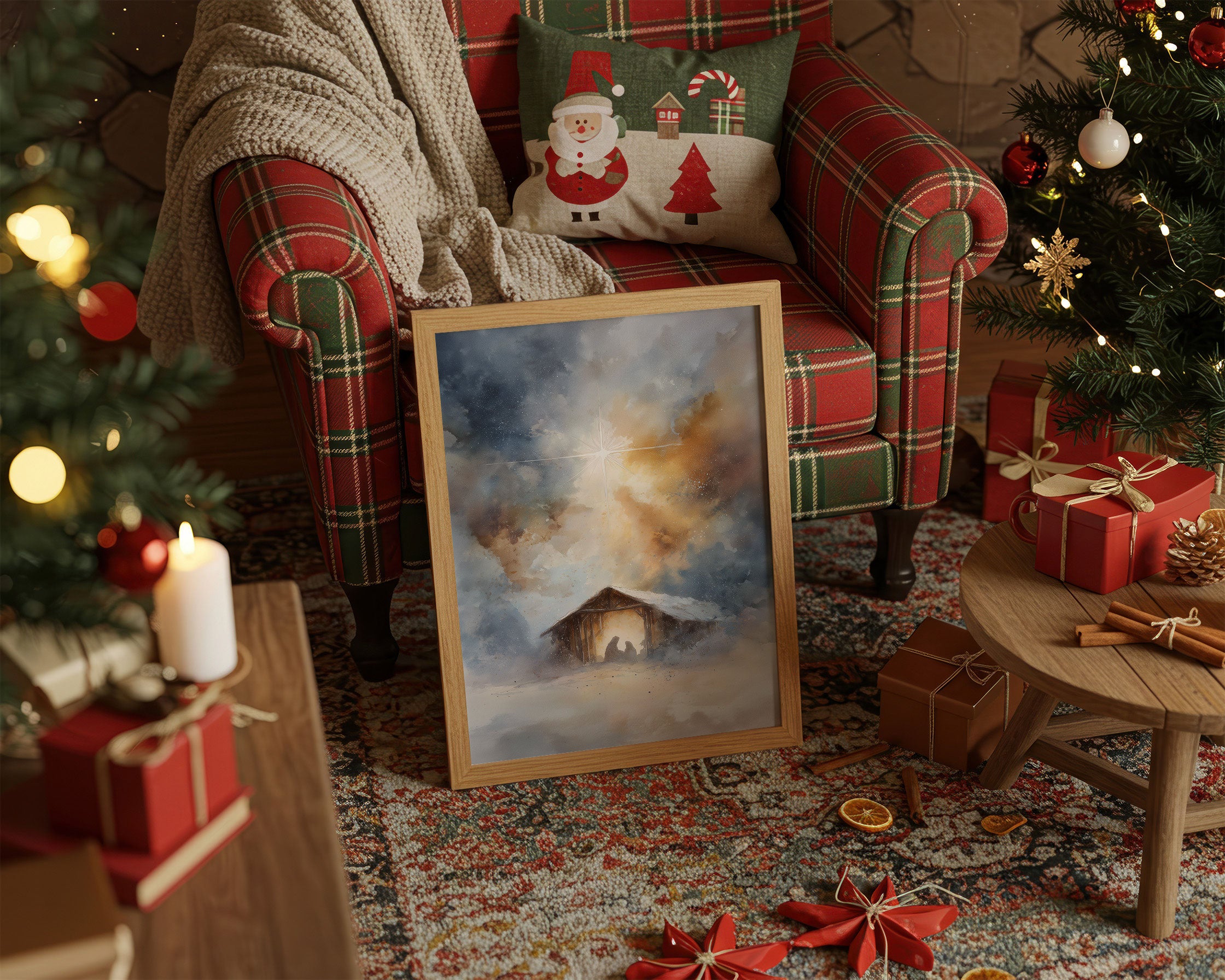 Silent Night Glows Beyond Winter
