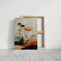 Moonlit Ferns Dance Through Autumn