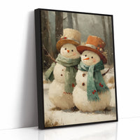 Snow Friends Share Winter's Secret Tales