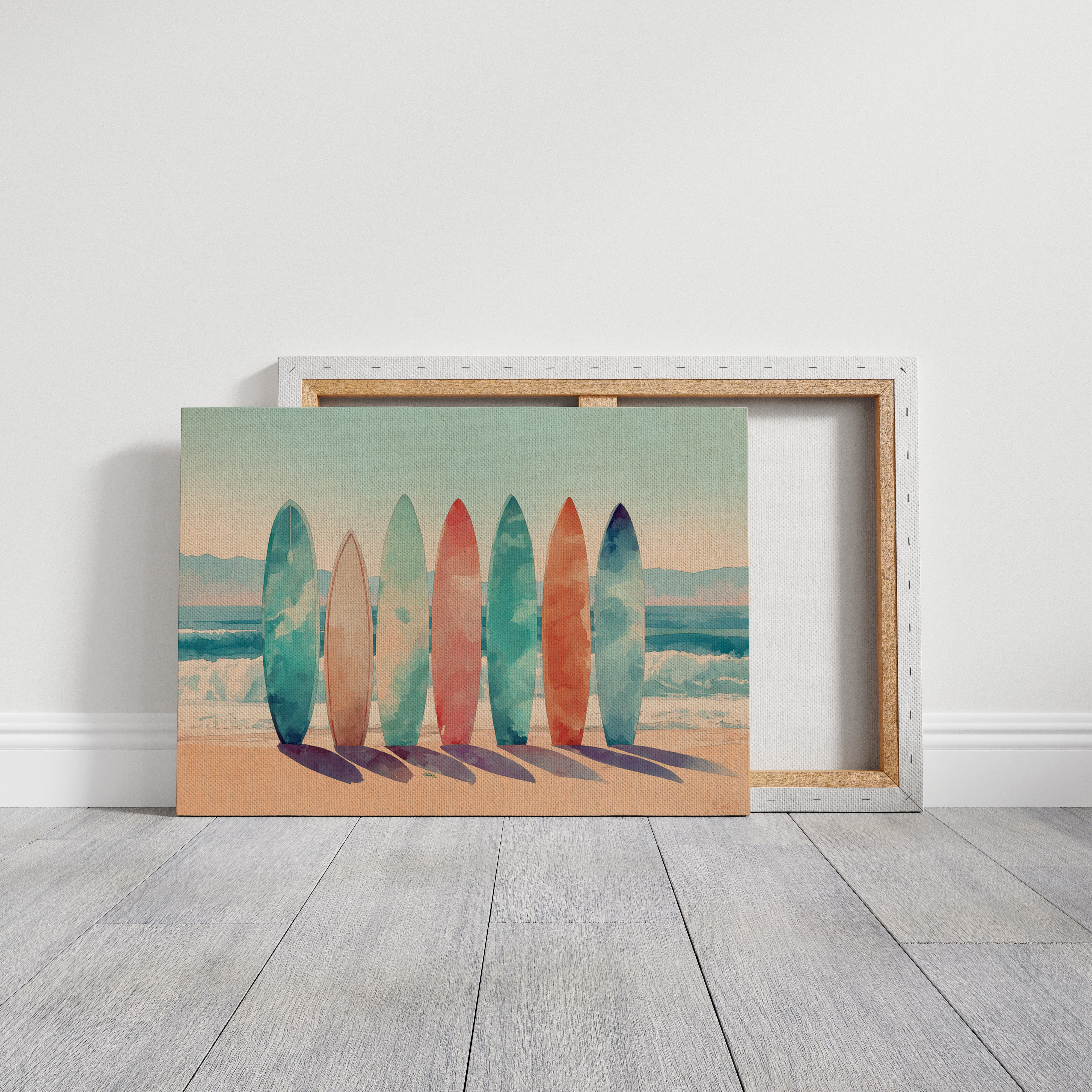 Surfboards Paint Their Summer Stories