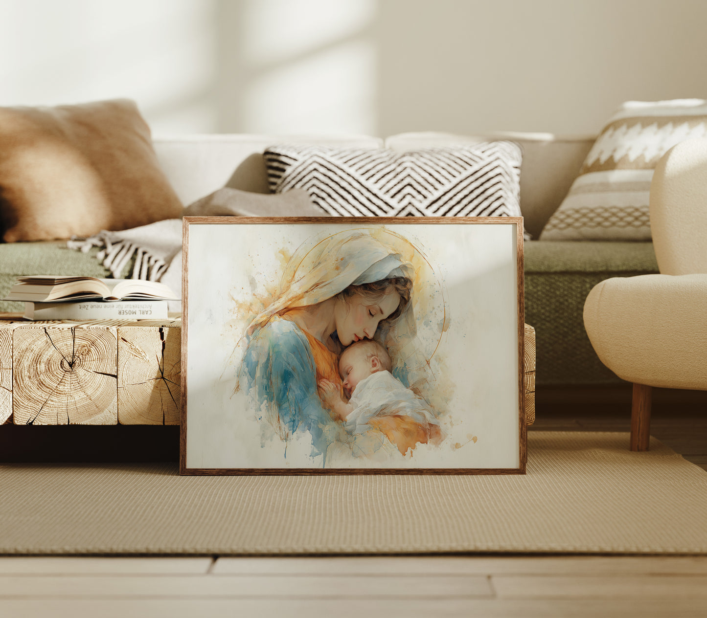 Sacred Love Painted In Morning Light