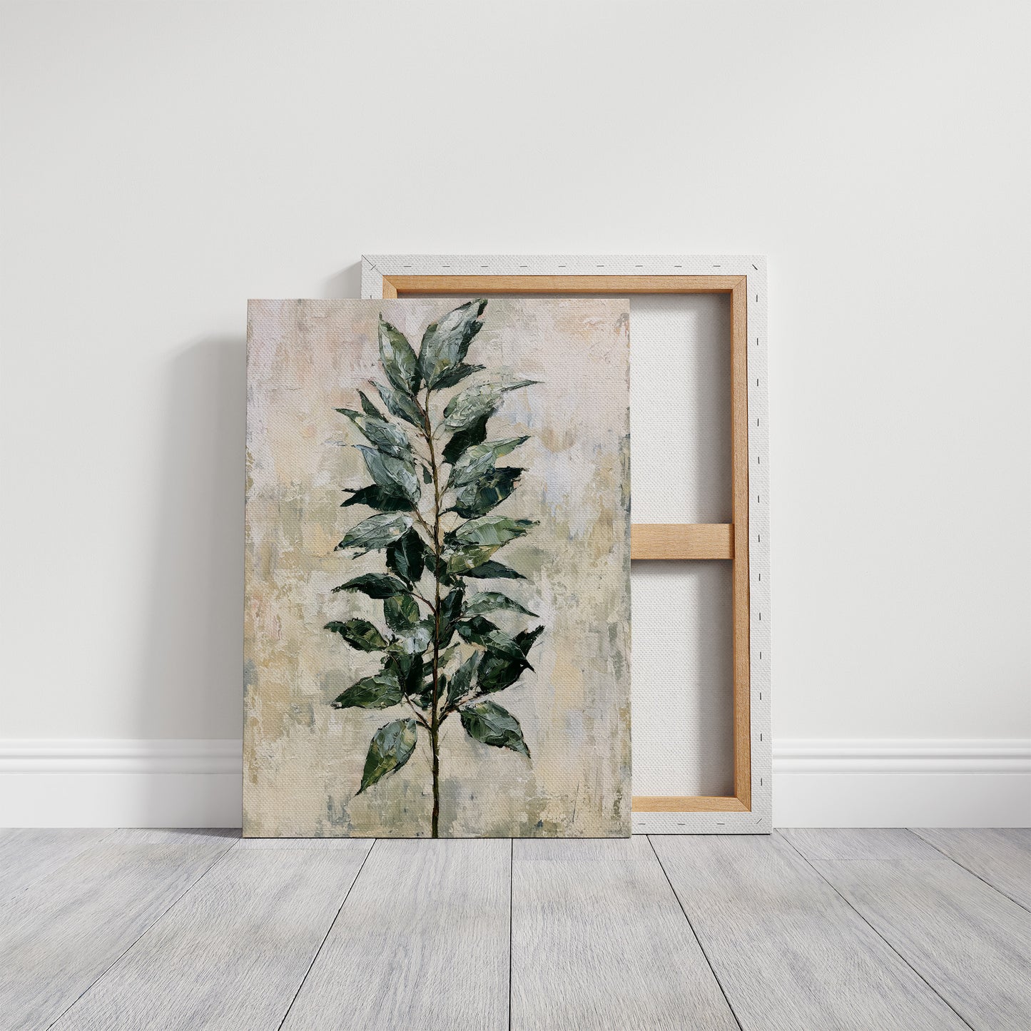 Single Stem, Textured Neutrals