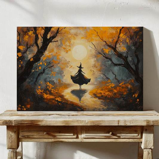 Autumn Moon Casts Magic Spells