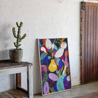 Yellow Vase Dances With Color