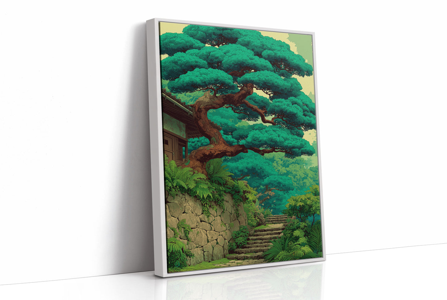 Steps Beneath the Old Pine