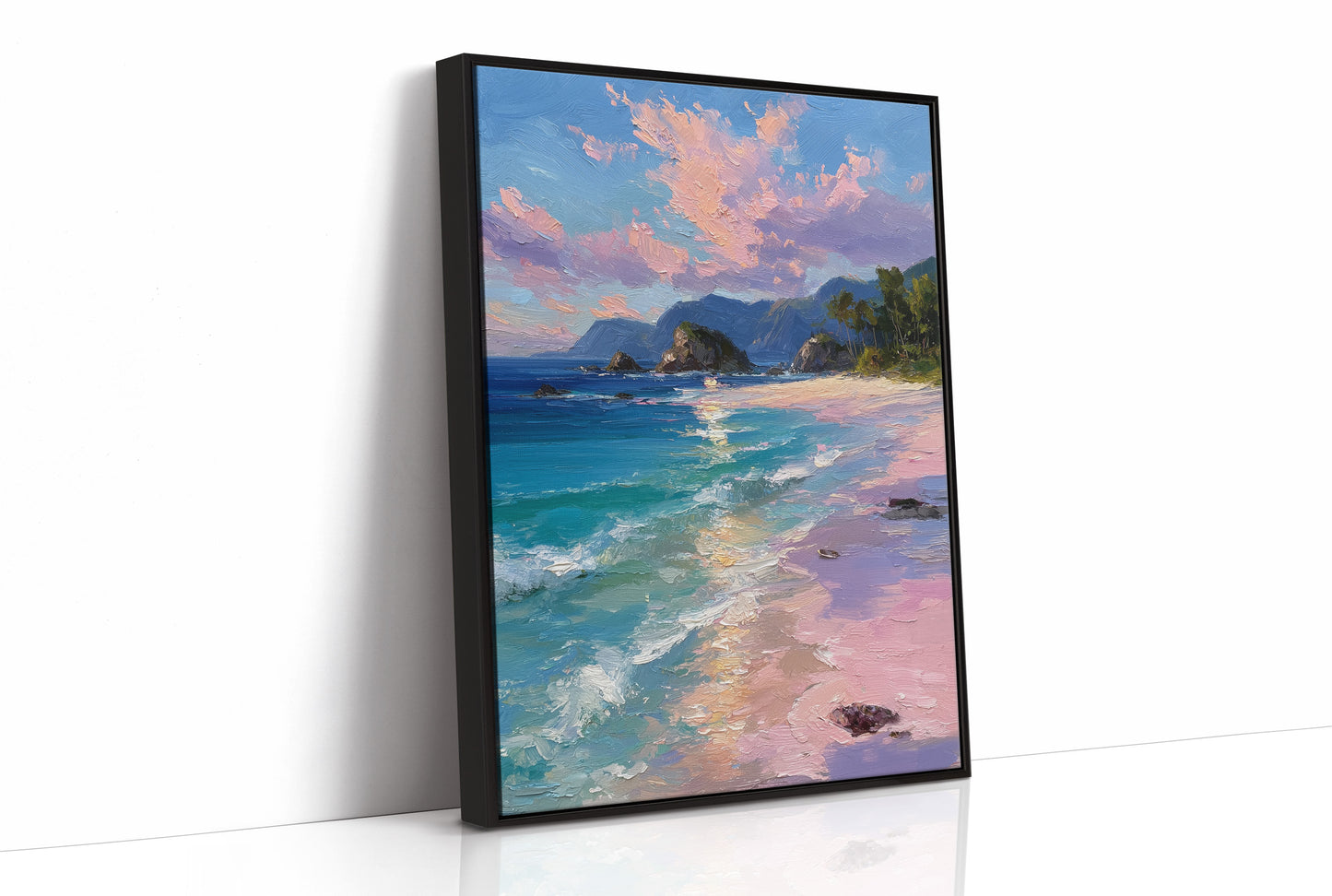 She Found Pink Sand There