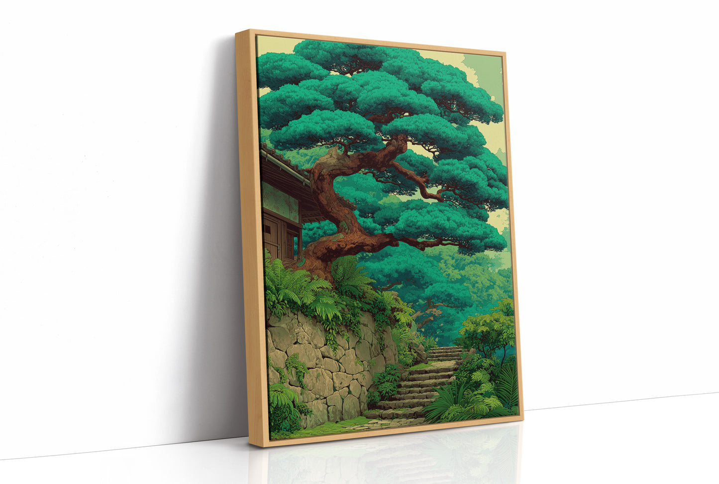 Steps Beneath the Old Pine
