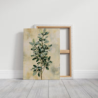 Eucalyptus Sprig on Golden Cream
