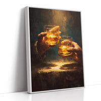 A Toast in Golden Light