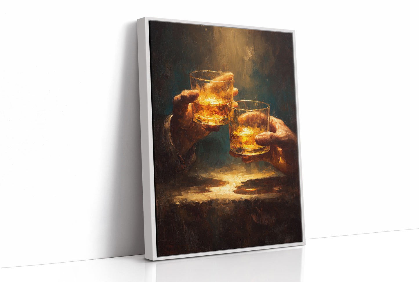 A Toast in Golden Light