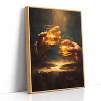 A Toast in Golden Light