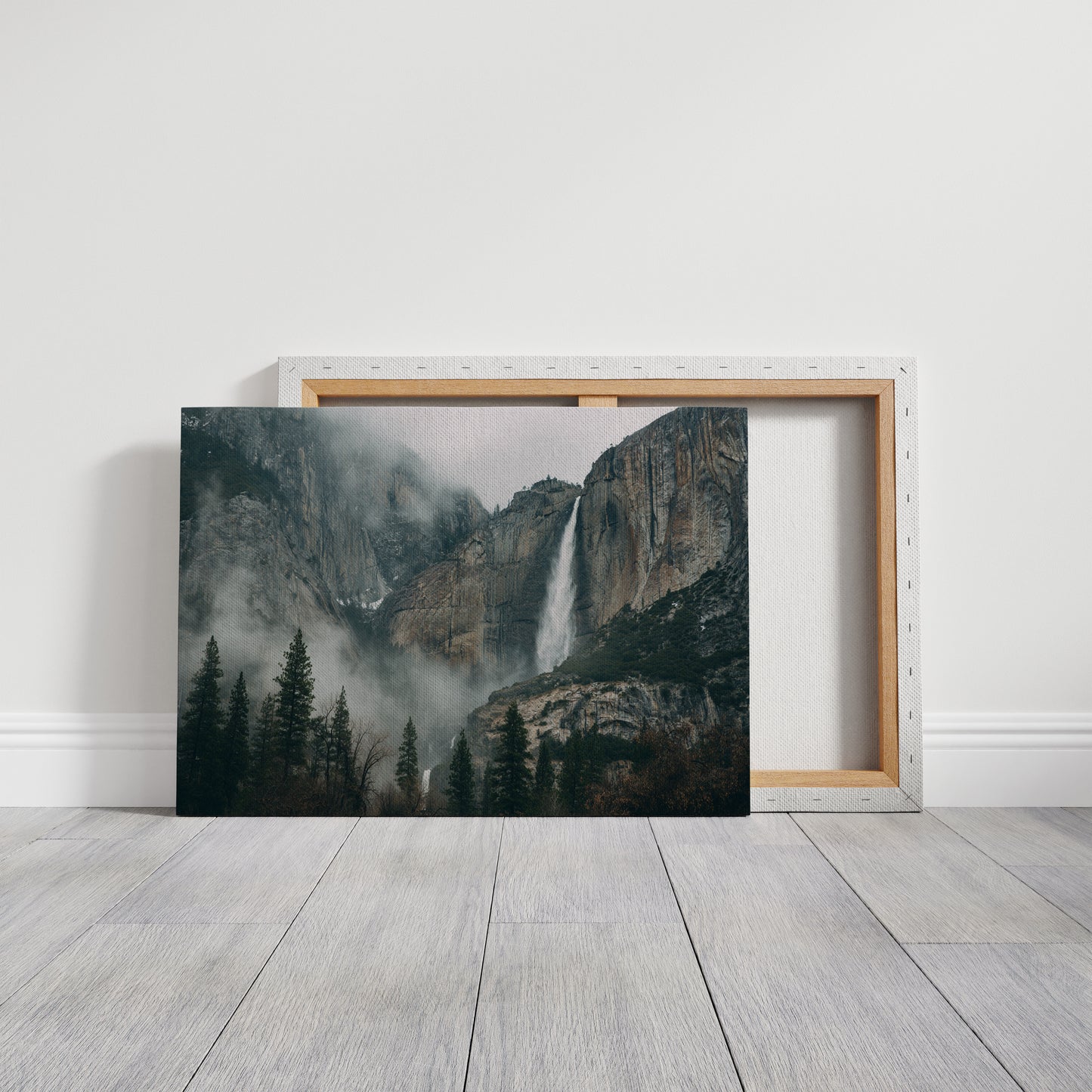 Granite Giants Meet Morning Mist