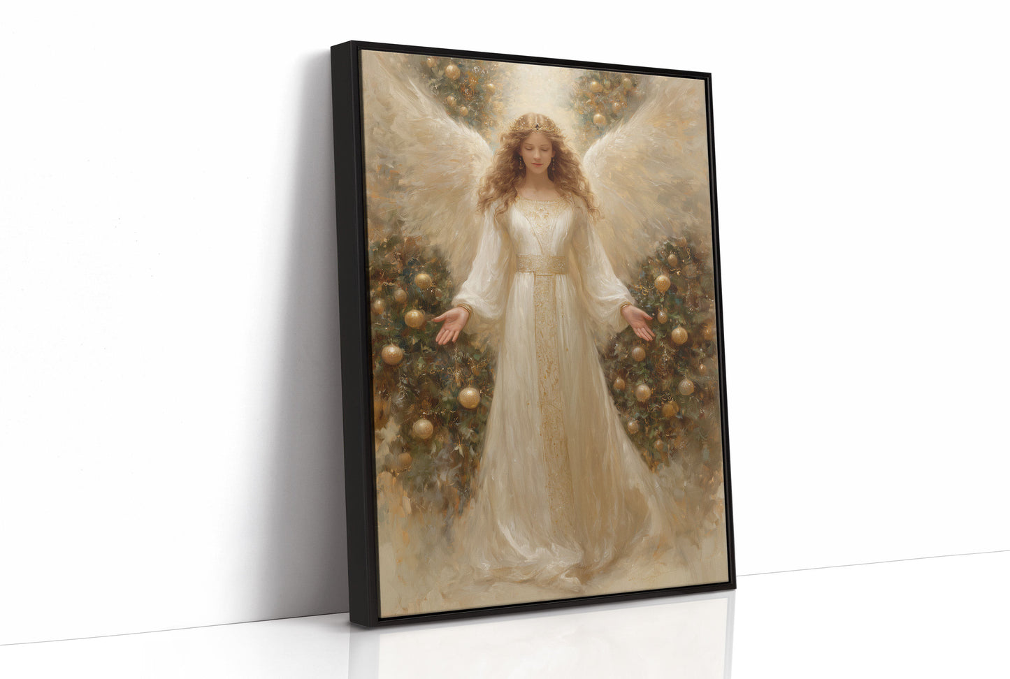 Golden Light Brings Christmas Peace