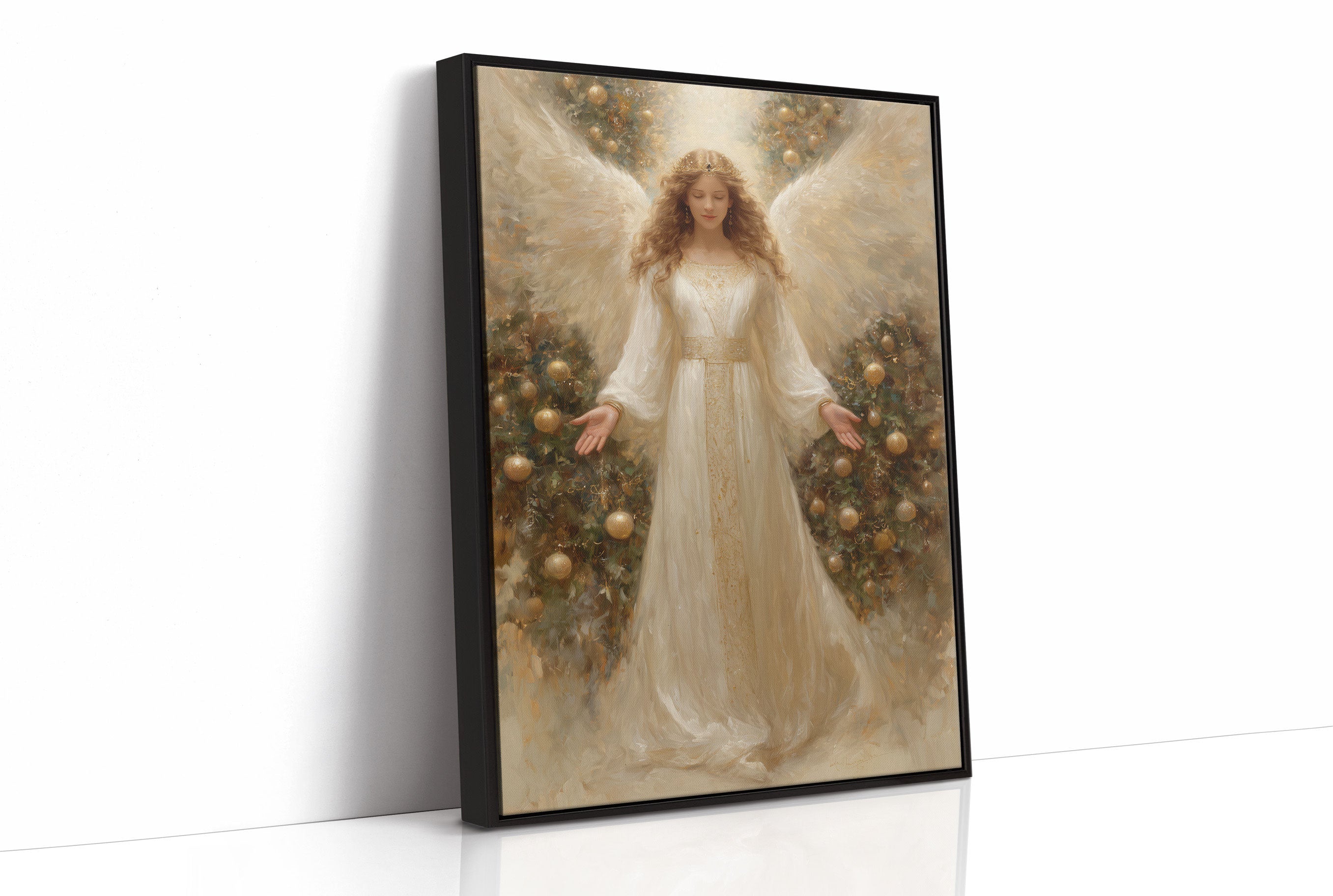 Golden Light Brings Christmas Peace