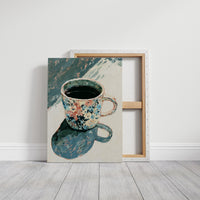 Floral Mug, Long Morning Shadow