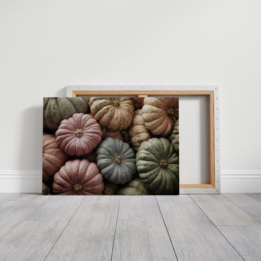 Autumn Gourds Paint October's Canvas