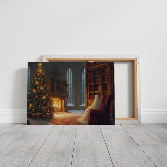 Silent Night In The Library Castle