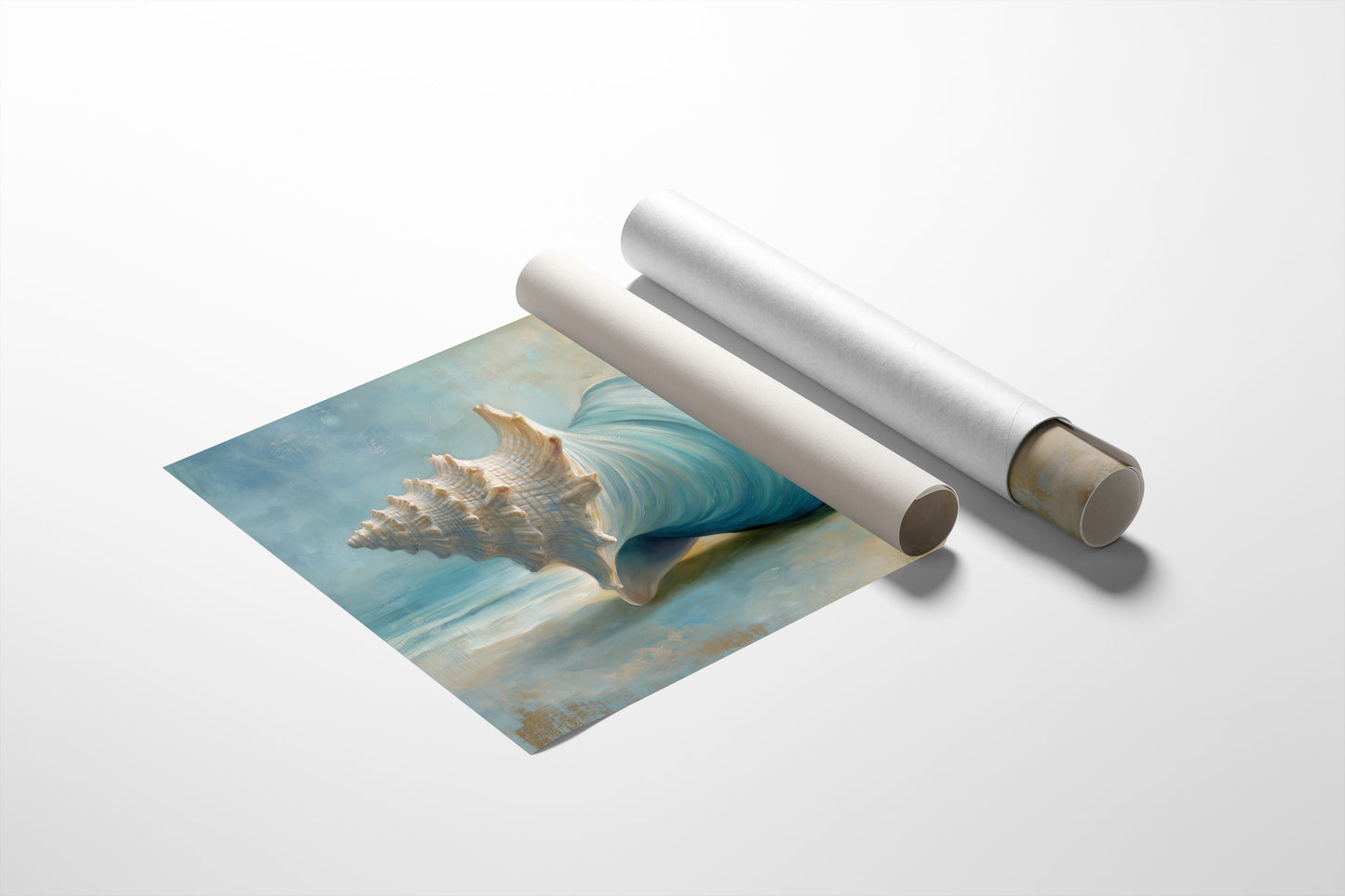 Ocean's Song In Azure Spiral