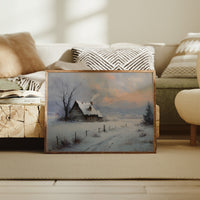 Snow Blankets The Forgotten Farmhouse