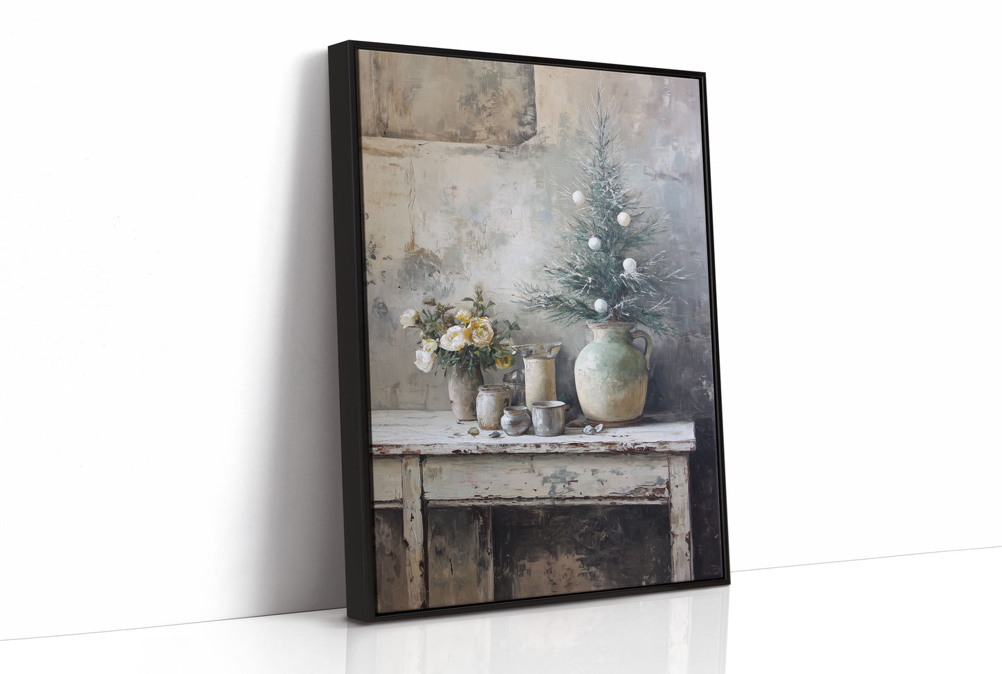 Vintage Christmas Memories In Frame