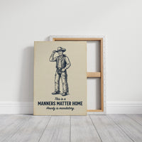 Manners Matter Home: Howdy Required
