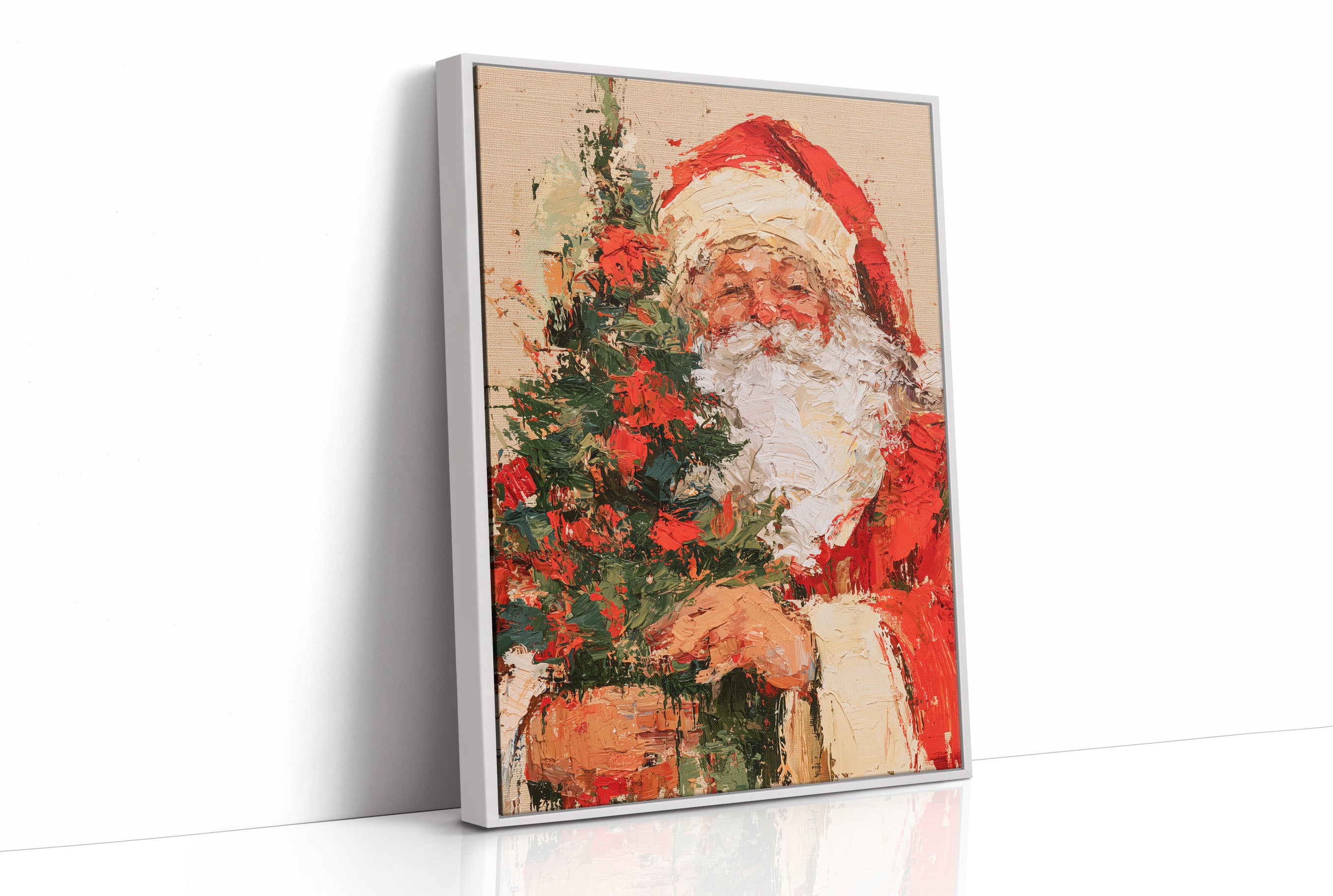 Santa in Thick Oils