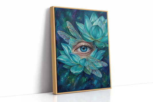 The Lotus Never Blinks