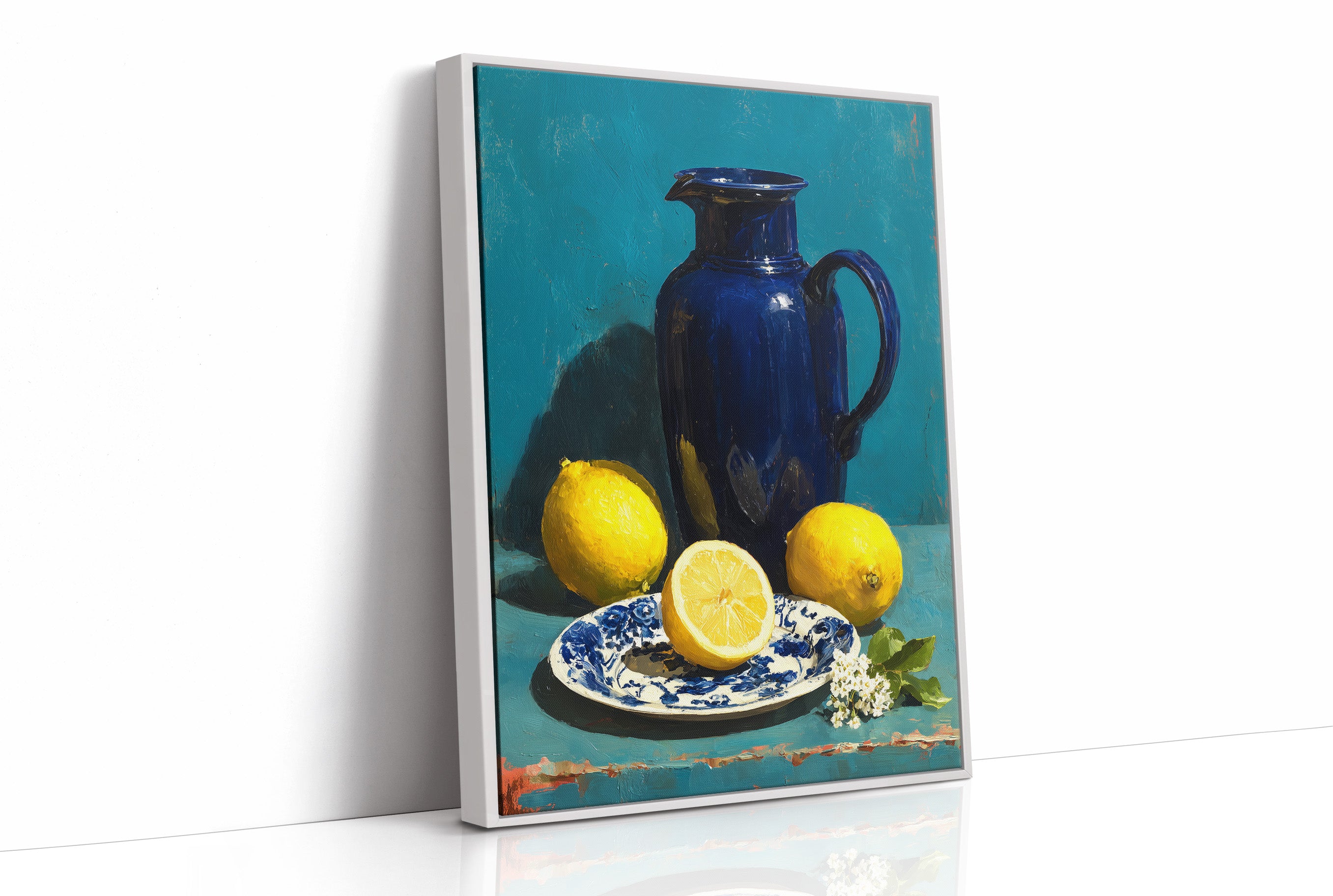 Lemons and the Cobalt Pitcher