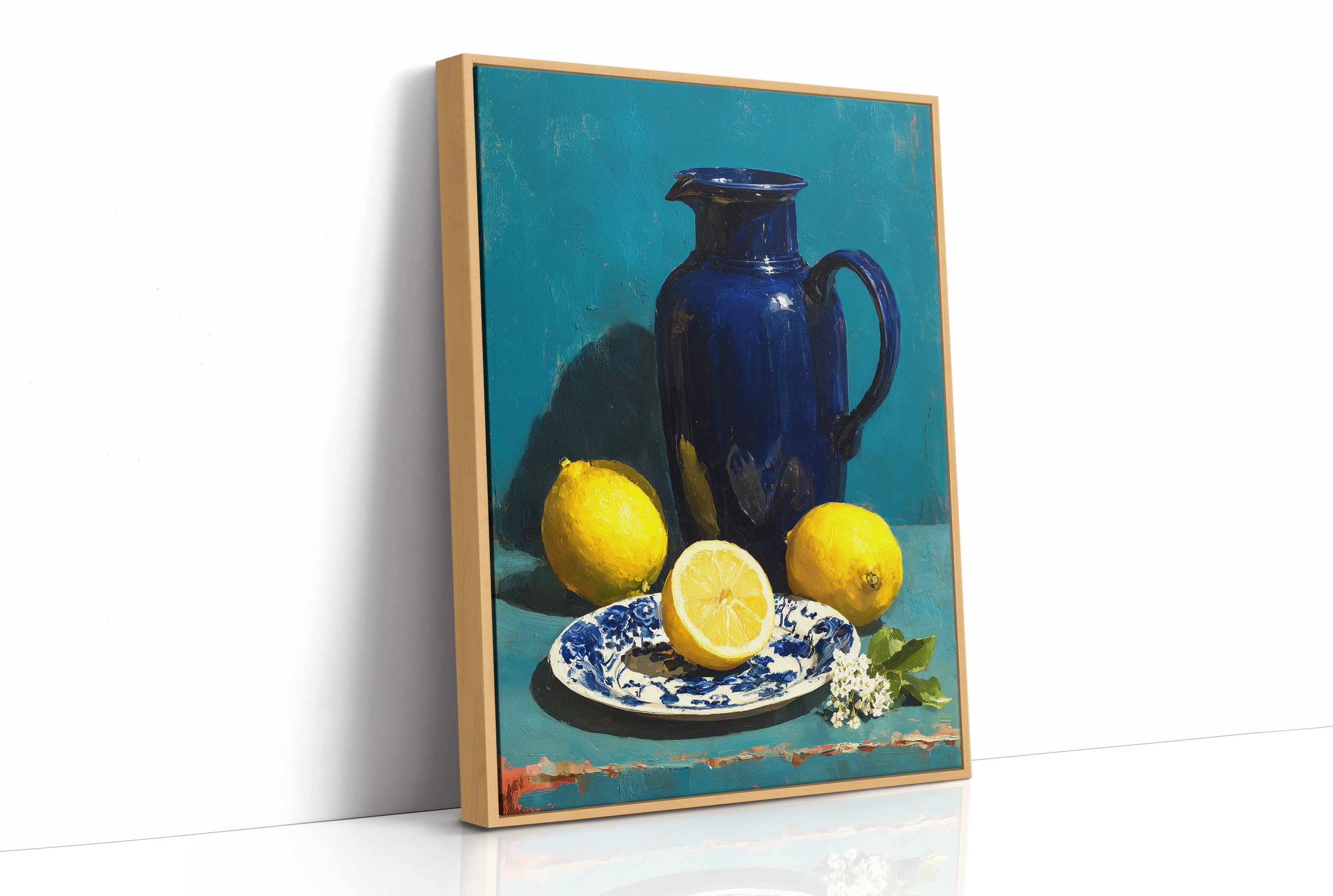 Lemons and the Cobalt Pitcher
