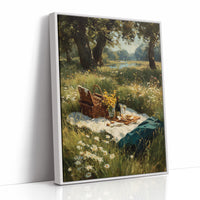 Picnic in the Wildflower Field