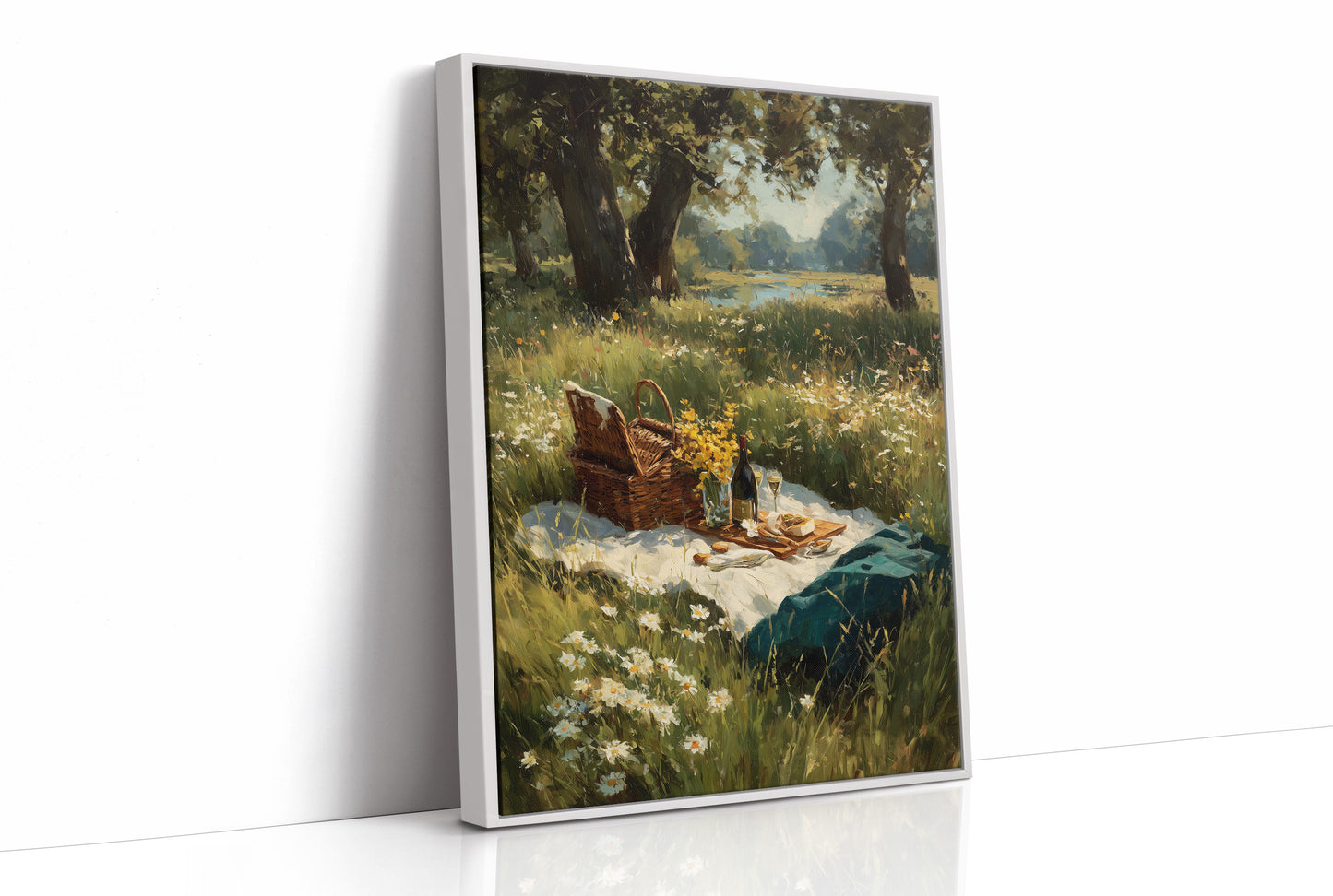 Picnic in the Wildflower Field