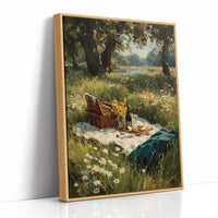 Picnic in the Wildflower Field