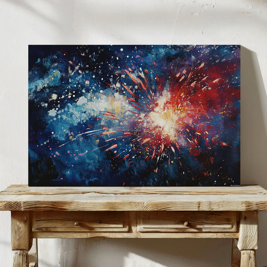 Starlight Bursts Into Crimson Glory