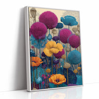 Allium and Poppy Field