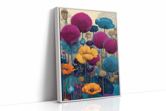 Allium and Poppy Field